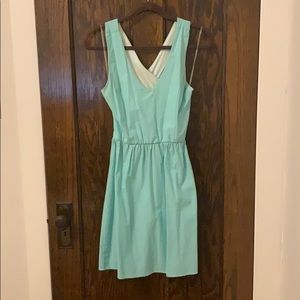 Fun teal spring minidress